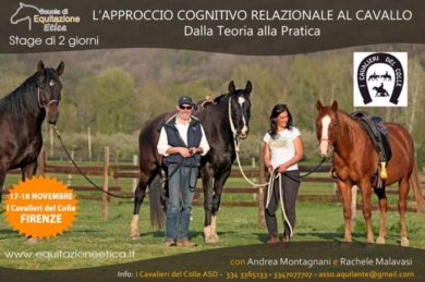 Stage L’approccio cognitivo relazionale al cavallo